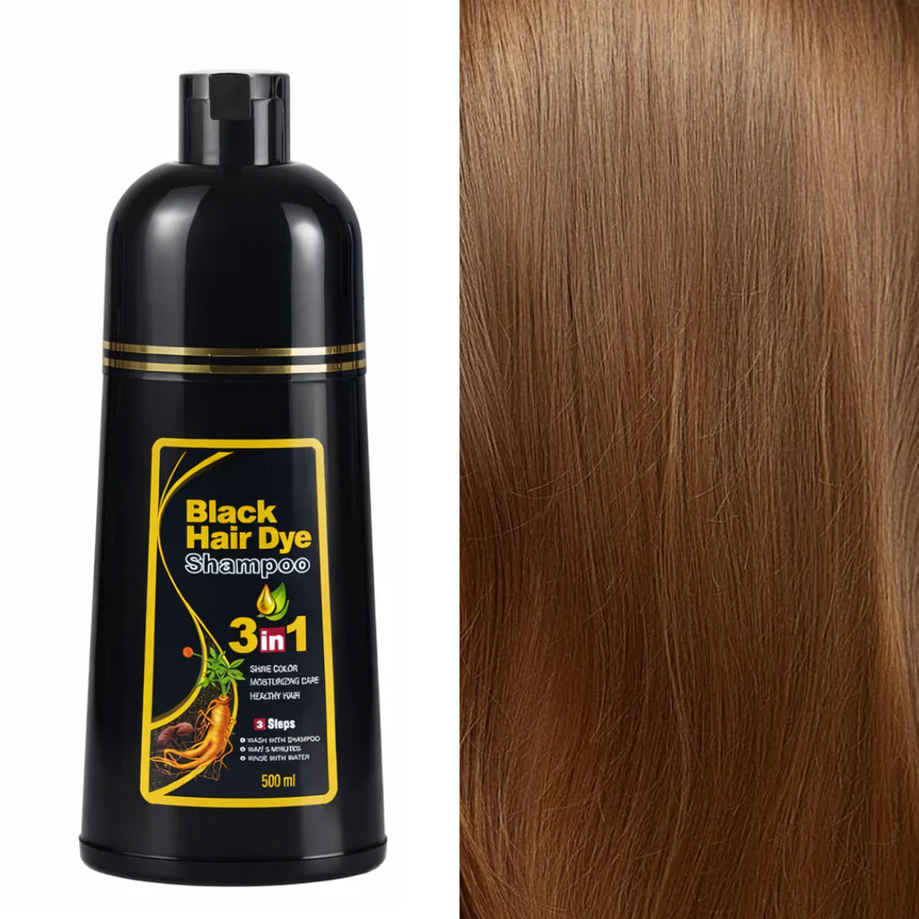 Shampoo Hair Dye 3 em 1