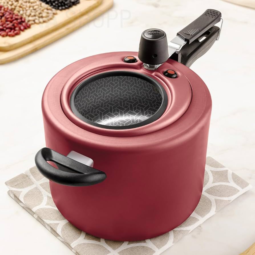 Panela de Pressão Com Visor Antiaderente (PAGUE 1 LEVE 2)