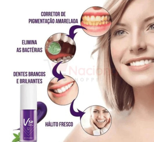 Clareador Dental V34